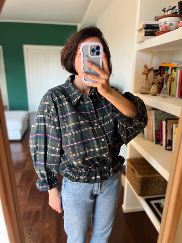 Camicia Gilbi Ralph Lauren tartan verde scuro