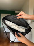 Maxi pochette nera cocco