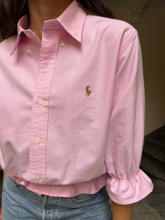 Camicia Gilbi Ralph Lauren rosa con colletto