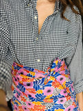 Combo pareo + camicia Ralph Lauren • quadretti e fiori grandi
