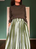 Set gonna + maglione • verde