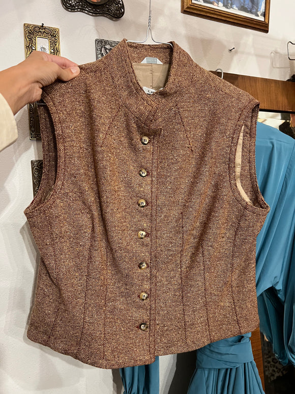 Gilet mélange bruciato