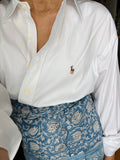 Combo pareo + camicia Ralph Lauren • bianco
