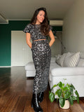 PRE ORDINE • Top paillettes argento