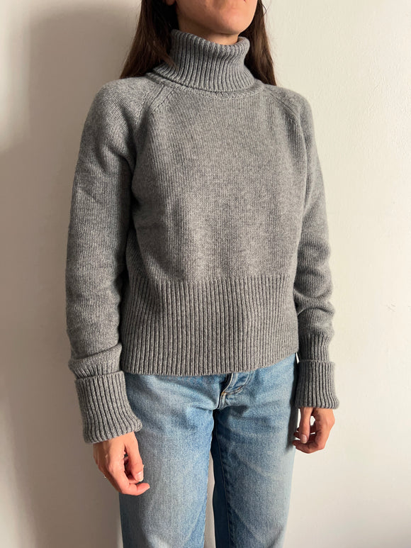 Dolcevita cachemire grigio