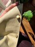 Giacca di pelle beige