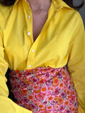 Combo pareo + camicia Ralph Lauren • giallo e fiori accesi