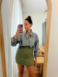 Combo pareo + camicia Ralph Lauren • oliva, sale e pepe