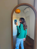 Cardigan corto verde