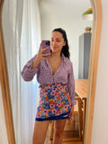 Combo pareo + camicia Ralph Lauren • quadretti e fiori grandi
