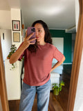 T-shirt luccicante rosa