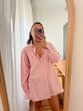 Combo pareo + camicia Ralph Lauren • rosa e marrone