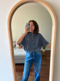 Polo Ralph Lauren blu righe bianche 1
