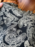 Gonna di seta paisley