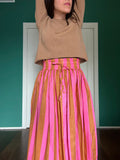 Set gonna + maglione • rosa e biscotto