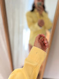 Combo pareo + camicia Ralph Lauren • fiorellini e giallino