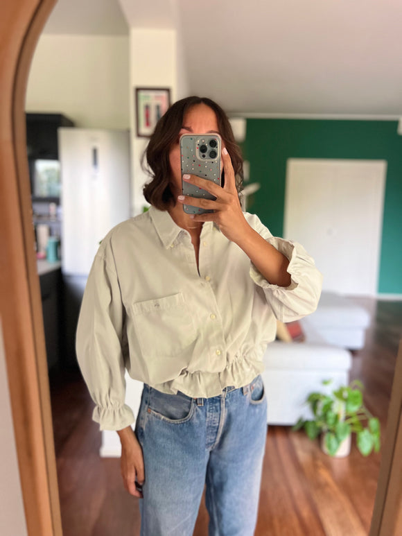 Camicia Gilbi Lacoste ghiaccio