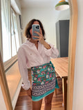 Combo pareo + camicia Ralph Lauren • turchese e rosa