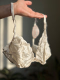Reggiseno di seta mod.1 • triangolo • avorio