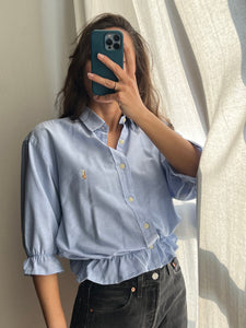 Camicia Gilbi Ralph Lauren azzurrina