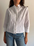 Camicia bianca colletto coreana
