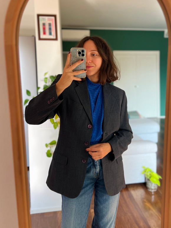 Blazer grigio scuro