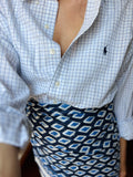 Combo pareo + camicia Ralph Lauren • bianco e blu 1