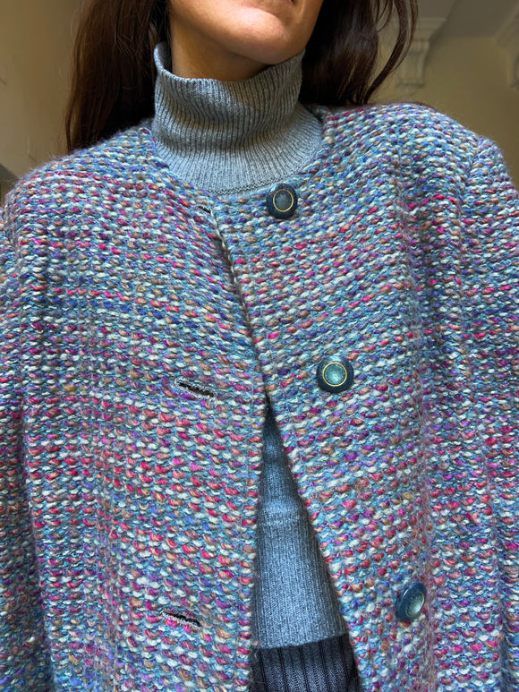 Cappotto multicolor