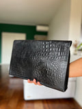 Maxi pochette nera cocco