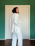 Blazer sartoriale bianco