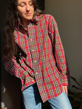 Camicia Ralph Lauren tartan rossa