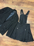 Completo grigio blazer + salopette