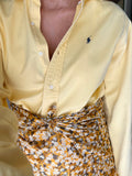 Combo pareo + camicia Ralph Lauren • fiorellini e giallino