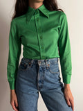 Camicia verde anni 70