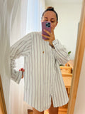 Combo pareo + camicia Ralph Lauren • righe e fiori