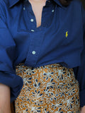 Combo pareo + camicia Ralph Lauren • senape e blu