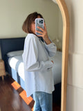 Camicia Ralph Lauren righine azzurre 1