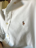 Camicia Gilbi Ralph Lauren bianca senza colletto