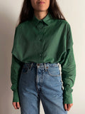 Camicia verde manica kimono