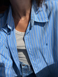 Camicia Ralph Lauren righe azzurre