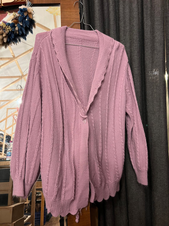 Cardigan malva