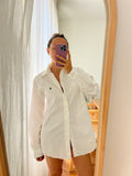 Combo pareo + camicia Ralph Lauren • bianco-blu-malva