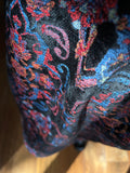 PRE ORDINE • Abito corto velluto di seta jacquard