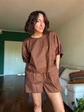 Pantaloncino marrone