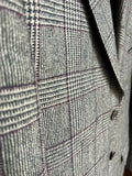 Blazer principe di Galles con riga viola