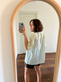 Camicia a righe blu