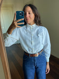 Camicia bianca mini colletto