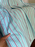 Camicia Ralph Lauren righe rosa e verde acqua
