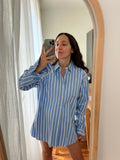 Combo pareo + camicia Ralph Lauren • azzurro e rosa 1