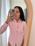 Combo pareo + camicia Ralph Lauren • rosa e azzurro